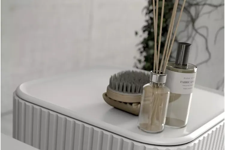 Стільниця ETERNA 41 см, біла зображення 2