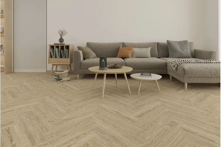 Вінілова підлога SPC Ibiza Herringbone Line 60x12,5 (5/0.5mm+1mm) BlissGround зображення 3