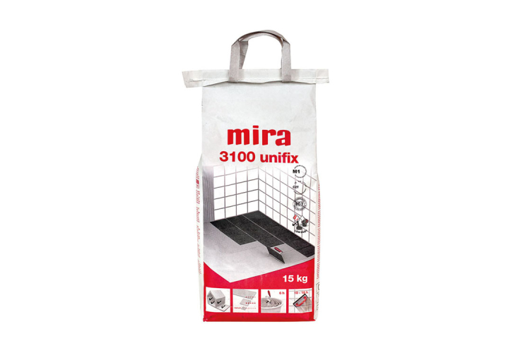 Клей Mira 3100 UniFix (25 кг) ,білий, клас C2T зображення 1