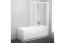 Штора для ванни VS3-115 Rain білий 795S010041