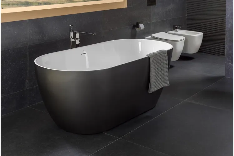 LOUNGE, Змішувач для ванни підлоговий, titanium (100208612) image 3