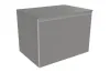 CUBIKA Підвісна тумба під умивальник 70x50x50 см, Grey matt (CKD473LGK) зображення 1