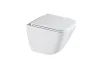 UNICO-BI Унітаз підвісний з с-мою tornado з сидінням s/c, white image 1