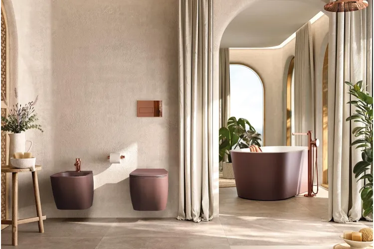 LOUNGE, Тримач паперу без кришки, copper (100213319)  зображення 2