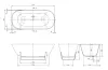 ANTHEUS Duo Ванна 1750x800 Quaryl (UBQ175ANH7F400V-01) зображення 3