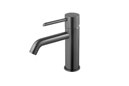ROUND, Змішувач для умивальника Н160 мм, brushed titanium (100291627)