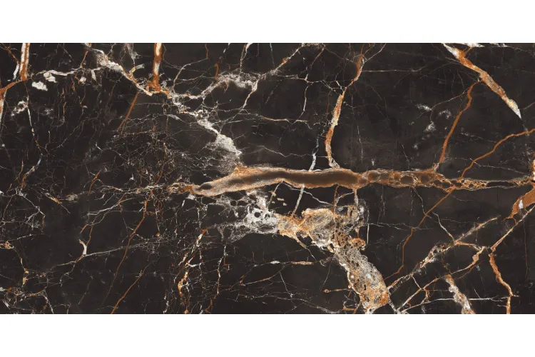GOLDEN MARQUINA GRANDE HIGH GLOSSY DARK L 60х120 (плитка для підлоги і стін) image 2
