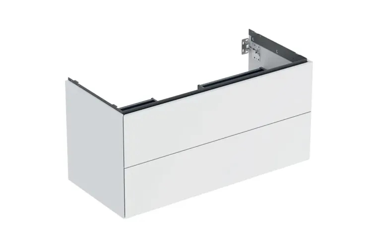 Тумба під умивальник ONE 105 см, 2 шухляди, білий мат (505.264.00.2) зображення 1