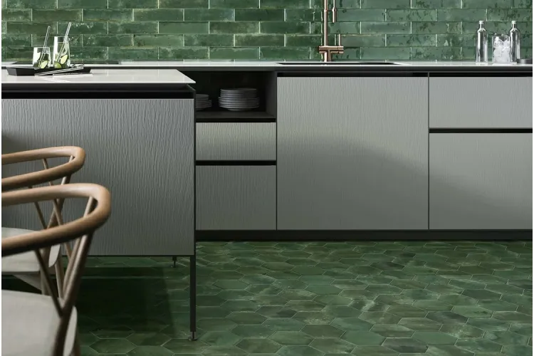 HOPE HEX OLIVE MAT 15х17.3 (плитка для підлоги і стін) зображення 3