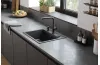 Кухонна мийка S520-F510 на стільницю 550x490 Concretegrey (43359170) image 2