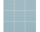 COLOR TWO світло-блакитна GRS0K603 30х30 (9.8х9.8) рельєфна плитка для басейну на сітці