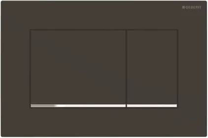 Кнопка змиву Sigma 30 чорна матова/хромована глянцева (115.883.14.1)