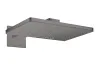 Верхній душ Axor 460х300 2jet з тримачем square, Brushed Black Chrome (35280340) зображення 1