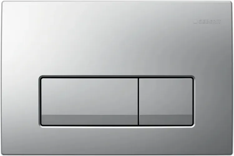 Кнопка змиву Delta 50, пластик, хром матовий (115.119.46.1) image 1