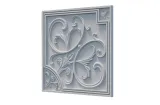 Гіпсова стінова панель 50х50 см CLASSIC 03