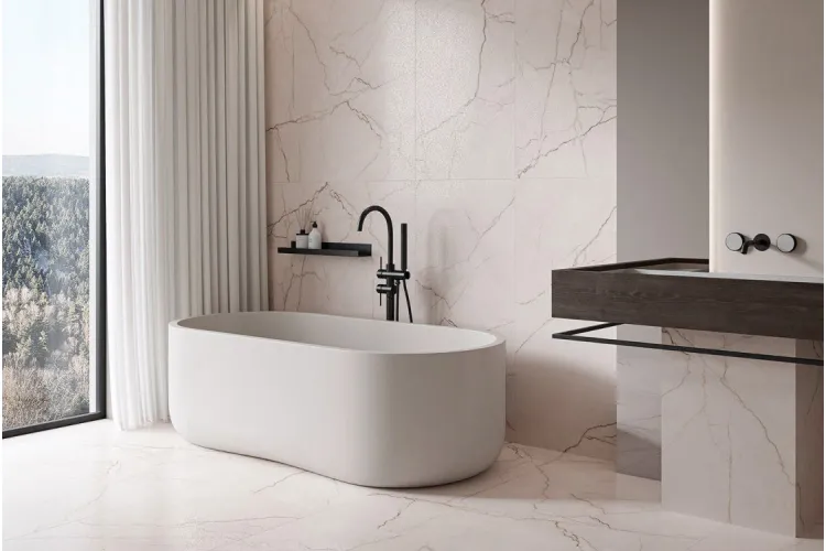 SIMELLO WHITE POLPOLER 59.8х119.8 (плитка для підлоги і стін) зображення 2