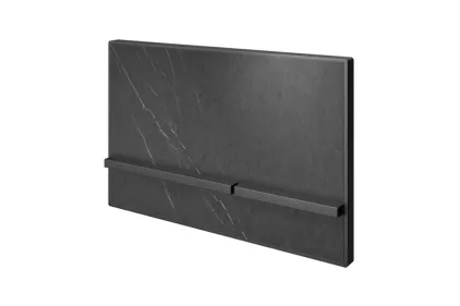 Smart-line, Кнопка змиву подвійна, з керамічною вставкою, matt black_marquina stone (100360471)