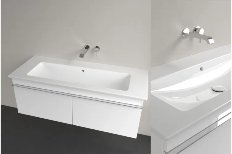 VENTICELLO Умивальник меблевий 1200x500 мм б/о з переливом (4104CJR1) CeramicPlus зображення 3