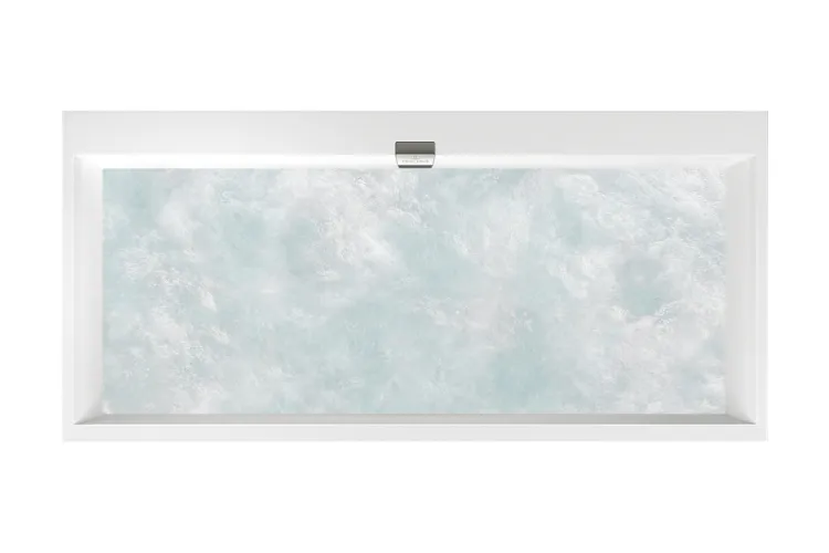 SQUARO EDGE 12 Ванна гідромасажна 160x75 з ніжками + Hydropool Comfort (UHC160SQE2A2V01) image 1