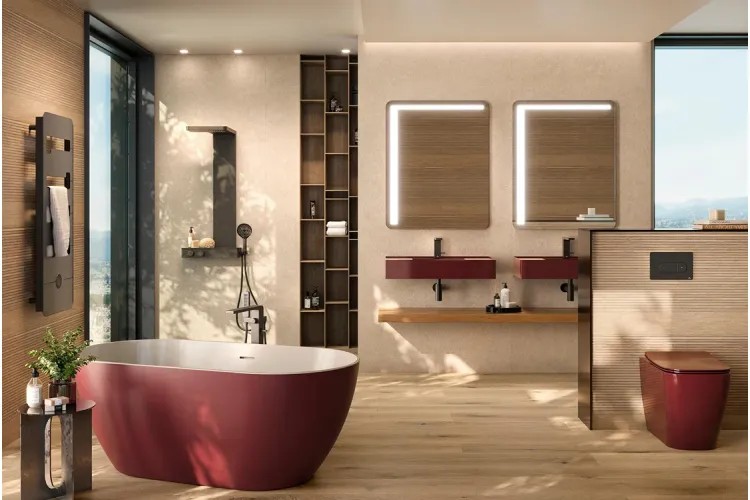 Smart-line, Кнопка змиву OVAL, подвійна, чорний (100104503) image 2