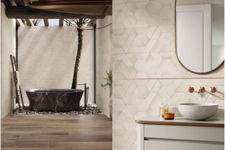 G278 DECO TERRA BONE 59.6x150 декор (плитка настінна) зображення 2