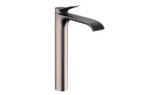 Змішувач Vivenis 250 для умивальника без донного клапана Brushed Black Chrome (75042340)