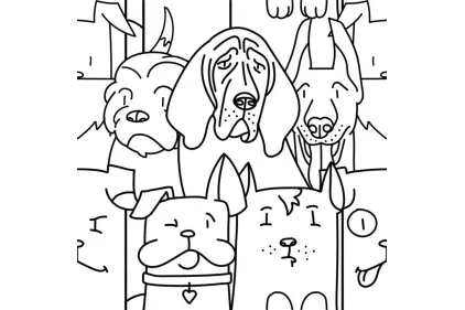 OH MY DOG WHITE 25x25 (плитка для підлоги і стін)