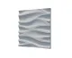 Гіпсова стінова панель 50х50 см WAVE 04