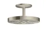 Верхній душ Axor One 280 2jet зі стельовим кронштейном 211 мм, Brushed Nickel (48494820) image 1