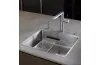 Решітка рулонна для кухонної мийки 445х450х85 мм із нержавіючої сталі (9K0800K1) image 4
