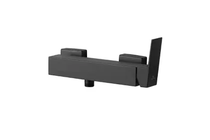SQUARE, Зовнішня частина змішувача прихованого монтажу для душу, brushed titanium (100284563) 