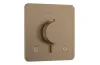Термостат прихованого монтажу Ecostat Comfort Q на 2 функції, Brushed Bronze (33713140) image 1