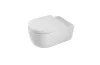 ACRO COMPACT, Унітаз підвісний 55 см, Rimless з кріпленням, matt white (100376927) зображення 1