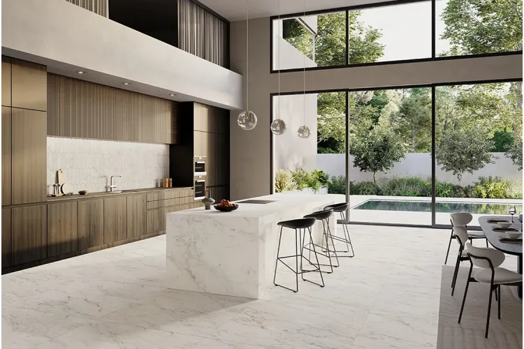 VERSILIA MICHELANGELO WHITE ULTRASILKY RET 60х120 (JN5D) (плитка для підлоги і стін) image 2