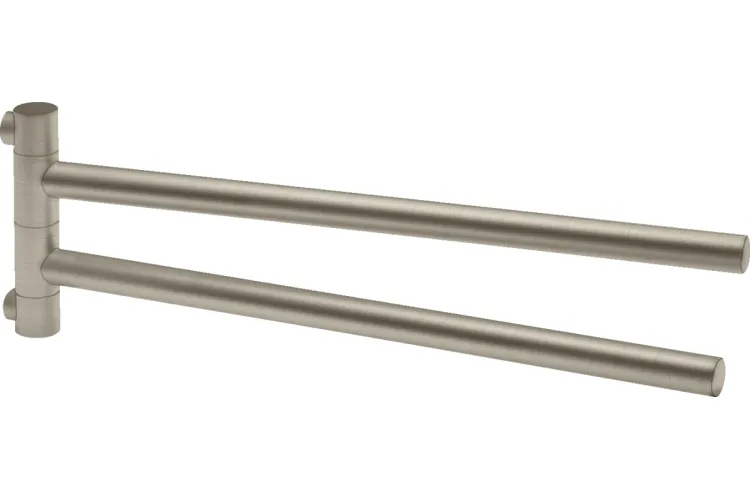 Тримач для рушників подвійний Axor Starck 420 мм Brushed Nickel 40820820 зображення 1