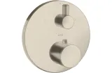 Термостат для 2-х споживачів Axor Uno, Brushed Nickel 38720820