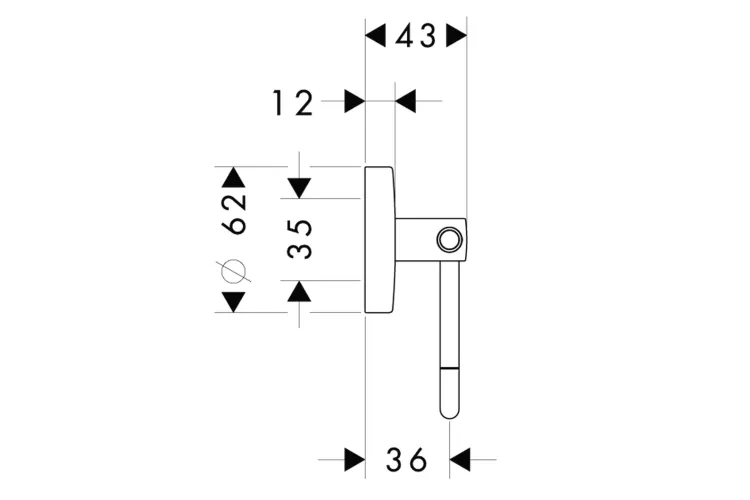 Logis Тримач паперу Brushed Nickel (40526820) image 2