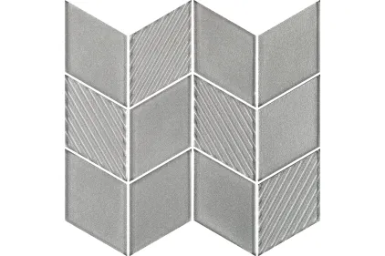 UNIWERSALNA MOZAIKA SZKLANA SILVER RHOMBUS 20.5х23.8 (мозаїка)