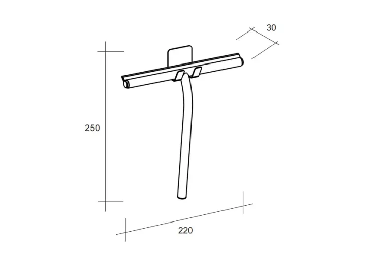 Водозгін "UNIT steel", хром image 2