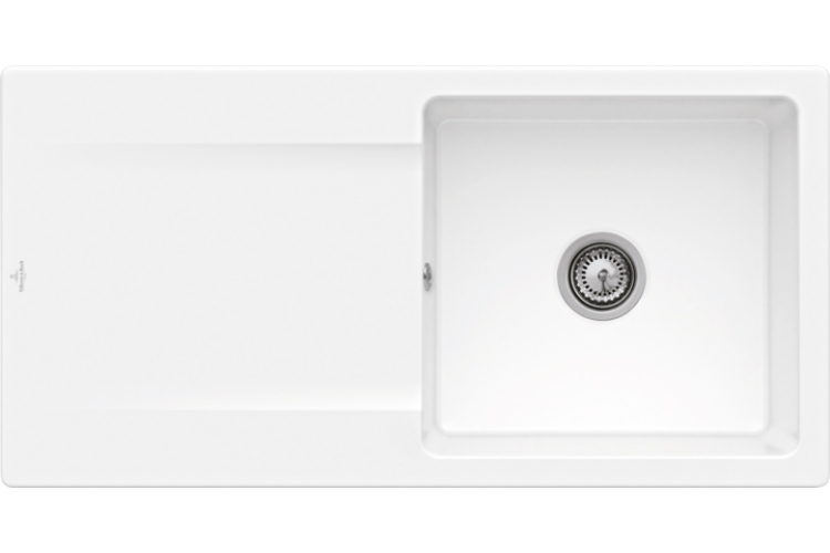 SILUET 60 Кухонна мийка 100x51x22 см оборотна без отвору під змішувач (333601R1) зображення 1