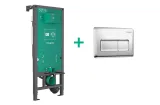 Комплект Інсталяційна система iFrame Universal + Клавіша iFrame Original Q Chrome (99001000)