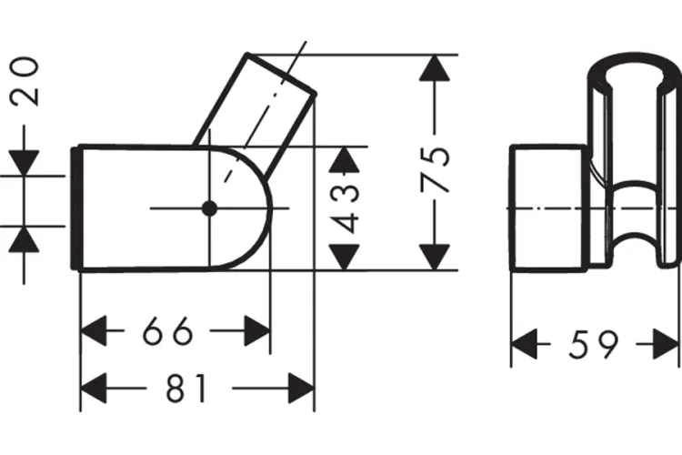 Тримач для душу Porter Vario (28328000) image 2