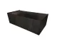 Тумба SMILE 100x32.6x49 підвісна з рифленням з 3-х сторін, ROBLE CARBON (700034004)