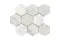 G137 WORLD HEXAGON TEXTURE WHITE 29,9x25,9 (мозаїка)