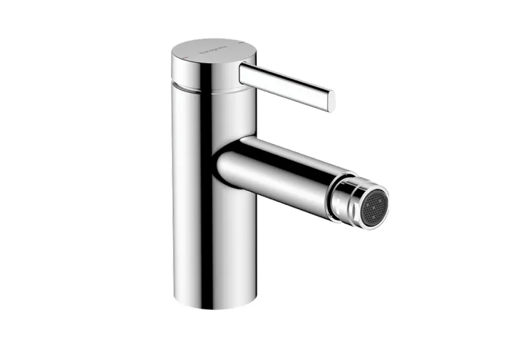 Змішувач Zesis S для біде з металевим донним клапаном pop-up, Chrome (74201000) image 1