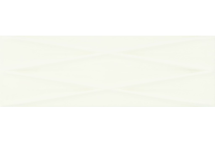 WHITE LINES STRUCTURE GLOSSY 25х75 (плитка настенная)