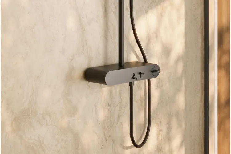 SWAN, Душова система з термостатом, matt black (100361486)  image 3