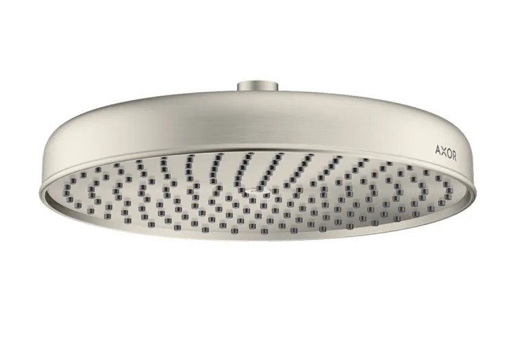 Верхній душ Axor Archivio 240 EcoSmart, Stainless Steel Optic (34054800) зображення 1