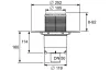 Зливний трап TECEdrainpoint S S130, вертикальний з універсальним фланцем Seal System (3601300) зображення 2