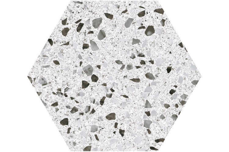 VENICE WHITE RD3 22x25 (шестигранник) (плитка для підлоги і стін) image 1